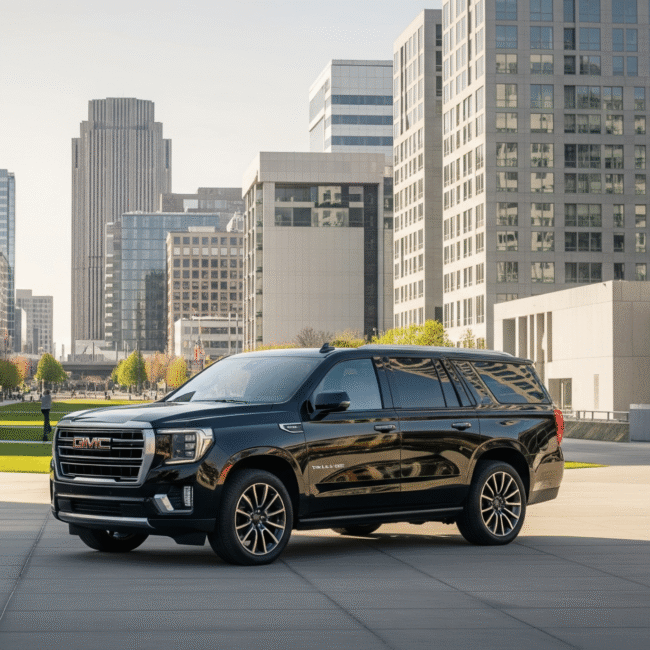 Luxury limo service in Potomac MD – Airport transfers, black car, and executive transportation.