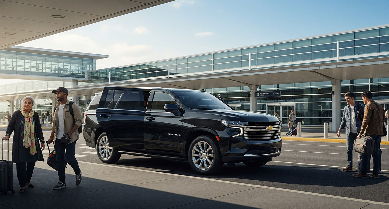 Luxury airport limousine service at BWI, IAD, DCA and across the USA