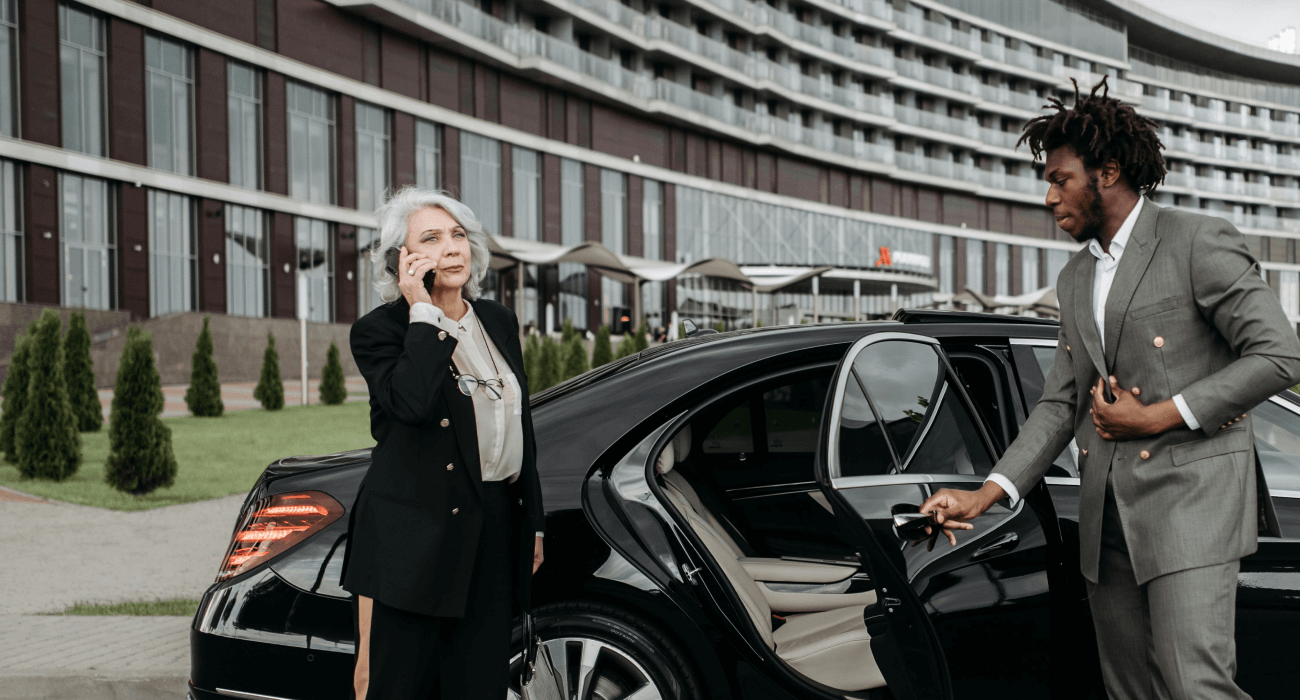 Executive corporate transportation services for business events