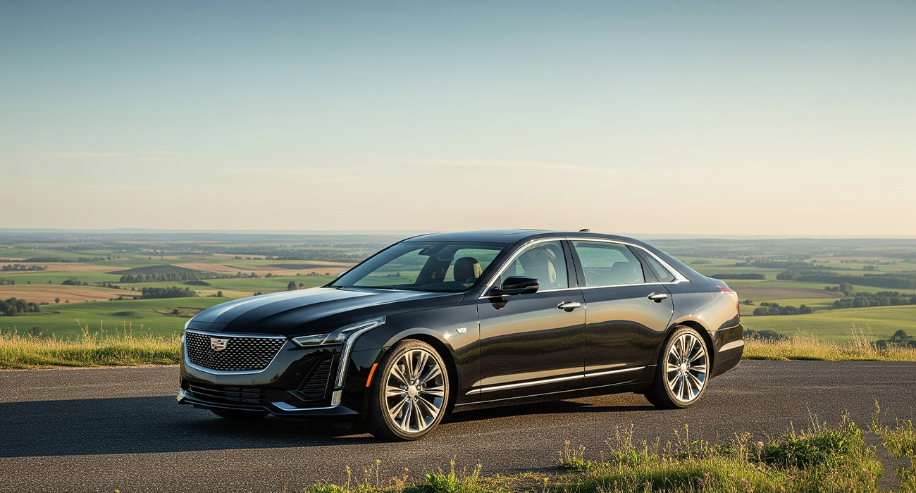 Luxury personal driver service with premium sedan for comfortable transportation