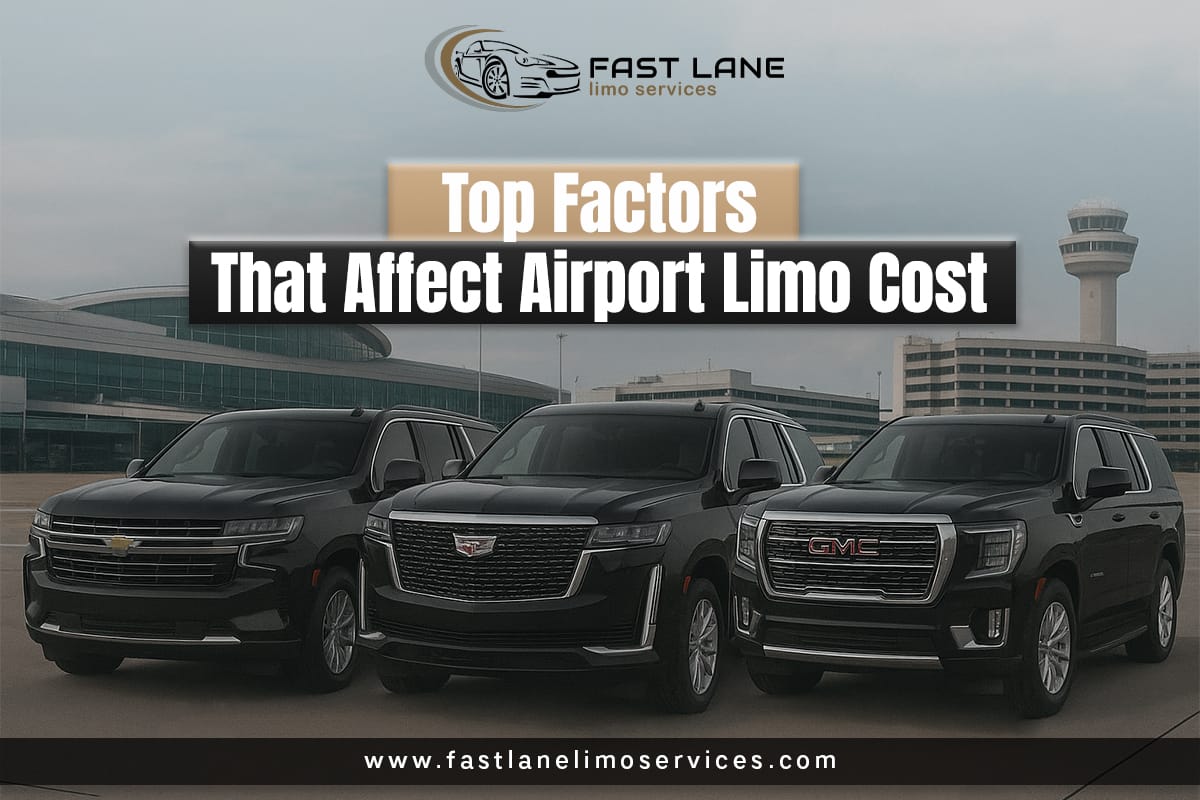Top Factors That Affect Airport Limo Cost 1 Airport Limo Cost – Affordable Airport Limo Service Near Me | Fast Lane Limo