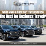 Black car transportation luxury limo service near me for airport and city rides