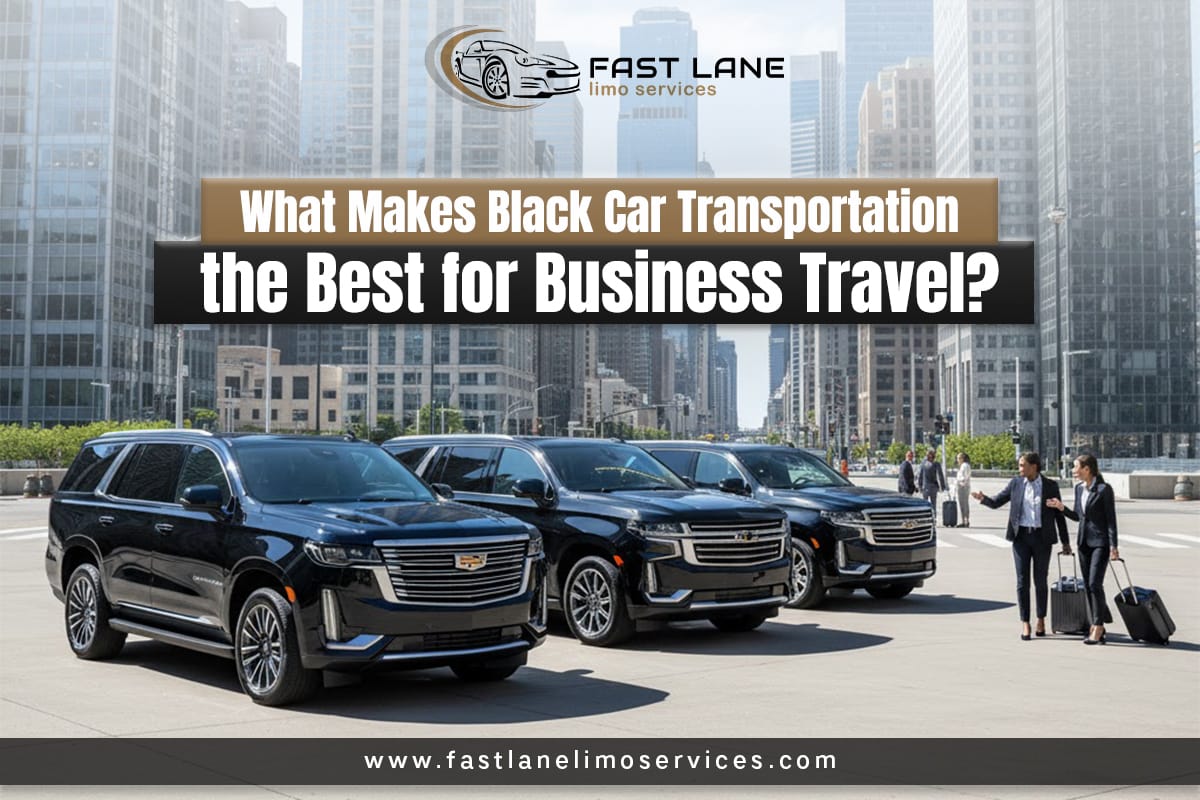 What Makes Black Car Transportation the Best for Business Travel? 1 Black car transportation luxury limo service near me for airport and city rides