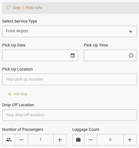 Planning an Event? Book Limousine Online for Comfort & Class 2 Screenshot 2025 11 03 144334