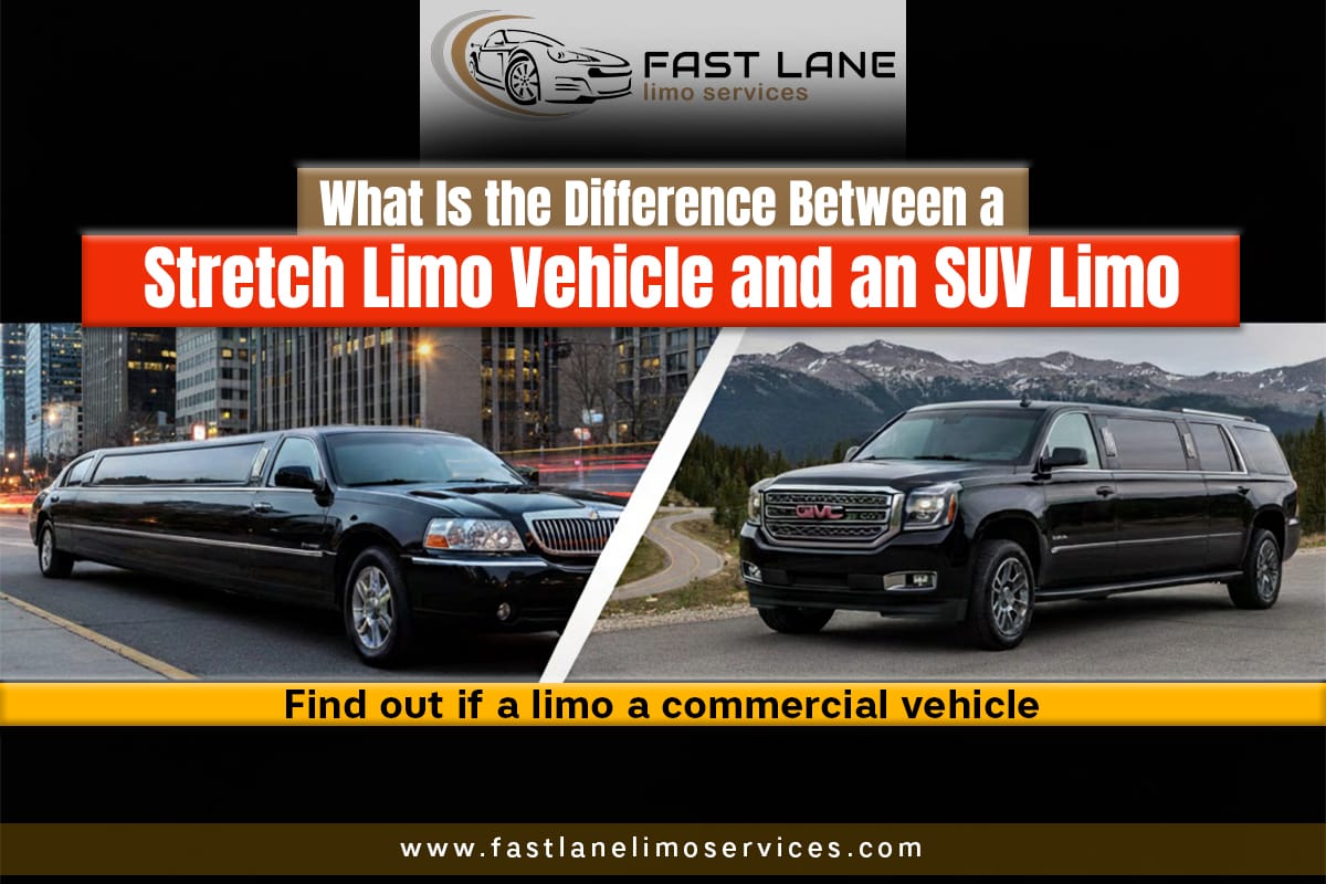 What Is the Difference Between a Stretch Limo Vehicle and an SUV Limo 1 Luxury limo vehicle for premium limo service near me, airport limo service, and limo rental near me