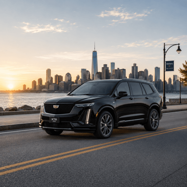 Cadillac XT6 limo service in Maryland