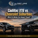 Cadillac XT6 chauffeur service
