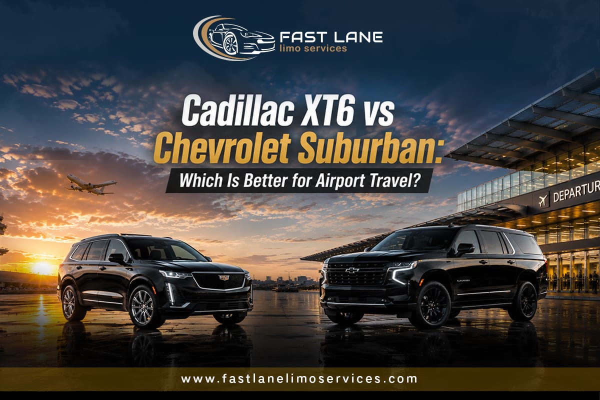 Cadillac XT6 chauffeur service