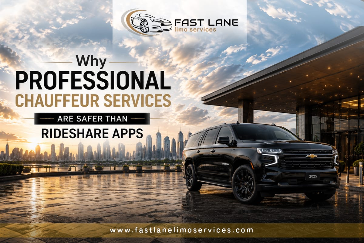 Professional Chauffeur Services vs Rideshare Apps: Which Is Safer? 1 Professional Chauffeur Services