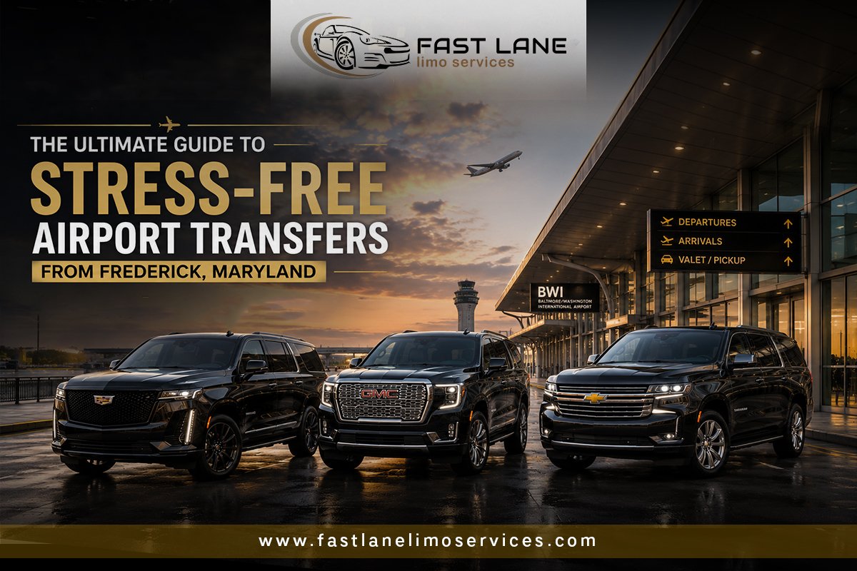 Airport Transfers From Frederick Maryland : The Ultimate Stress-Free Guide