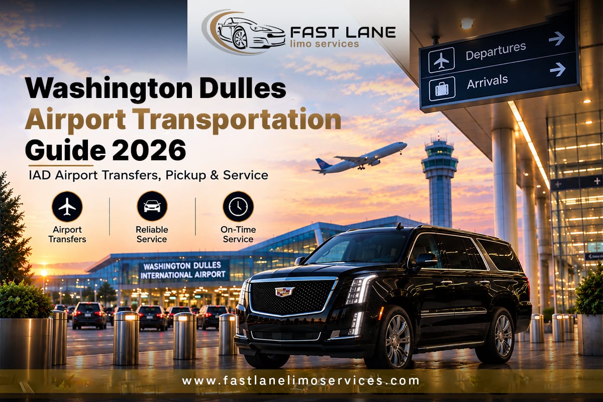 Washington Dulles Airport Transportation Guide 2026 IAD Airport Transfers, Pickup & Chauffeur Service